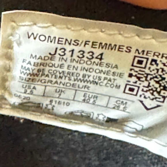 Merrell Leather Clogs Comfort Slip On Shoes Everyday Walking Black sz 8 - Picture 7 of 8